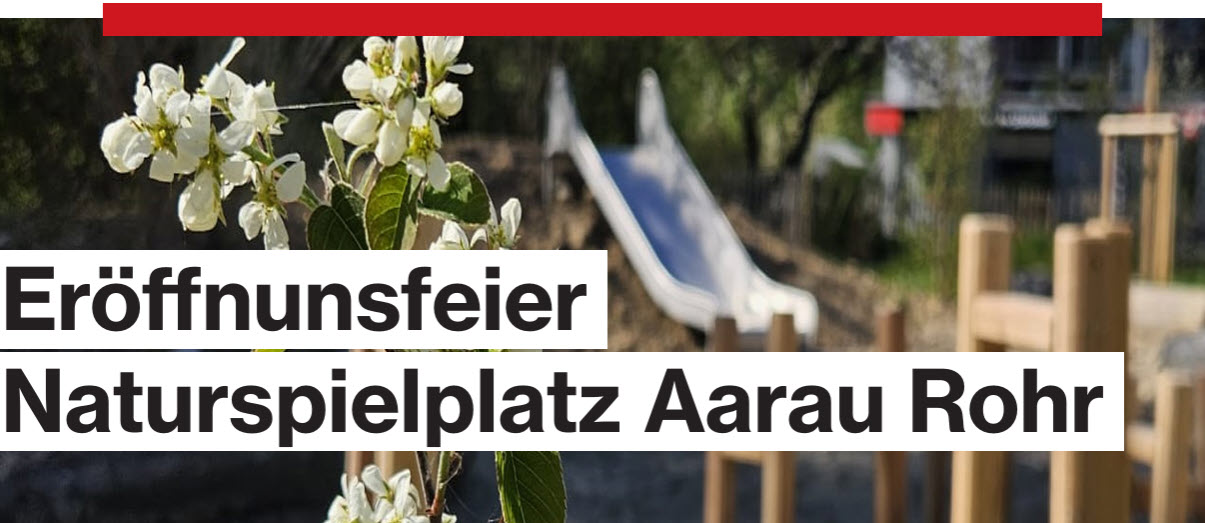 Eröffnung Naturspielplatz